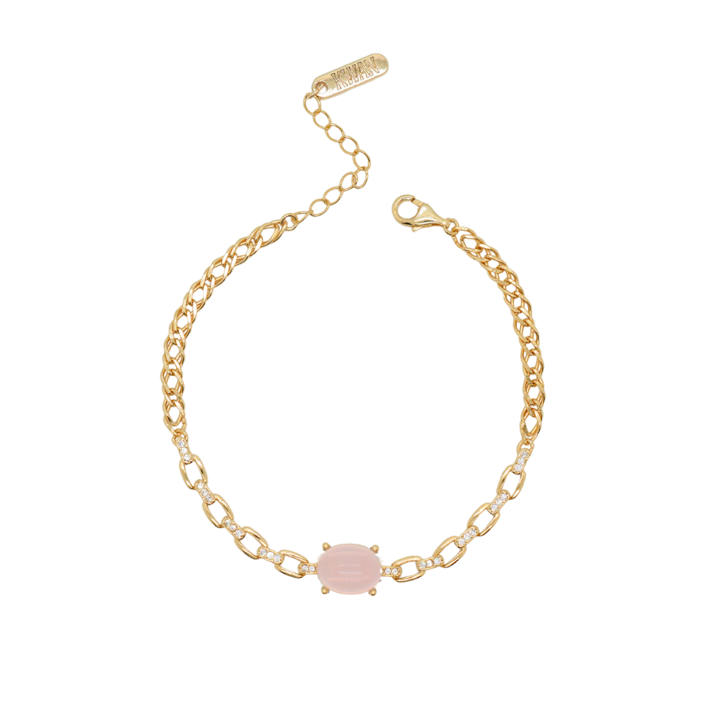 Serene Rose Quartz Bracelet