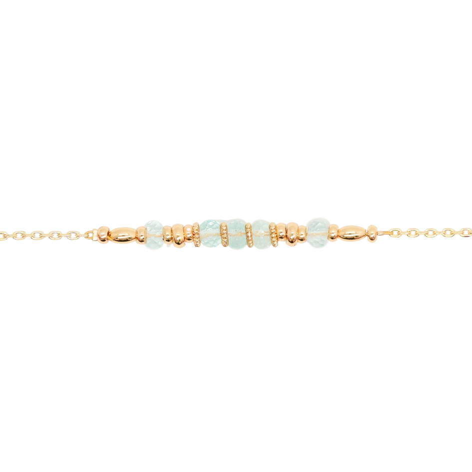 March Aquamarine Bracelet
