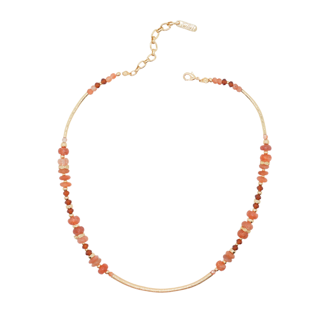 Solar Sunstone Necklace