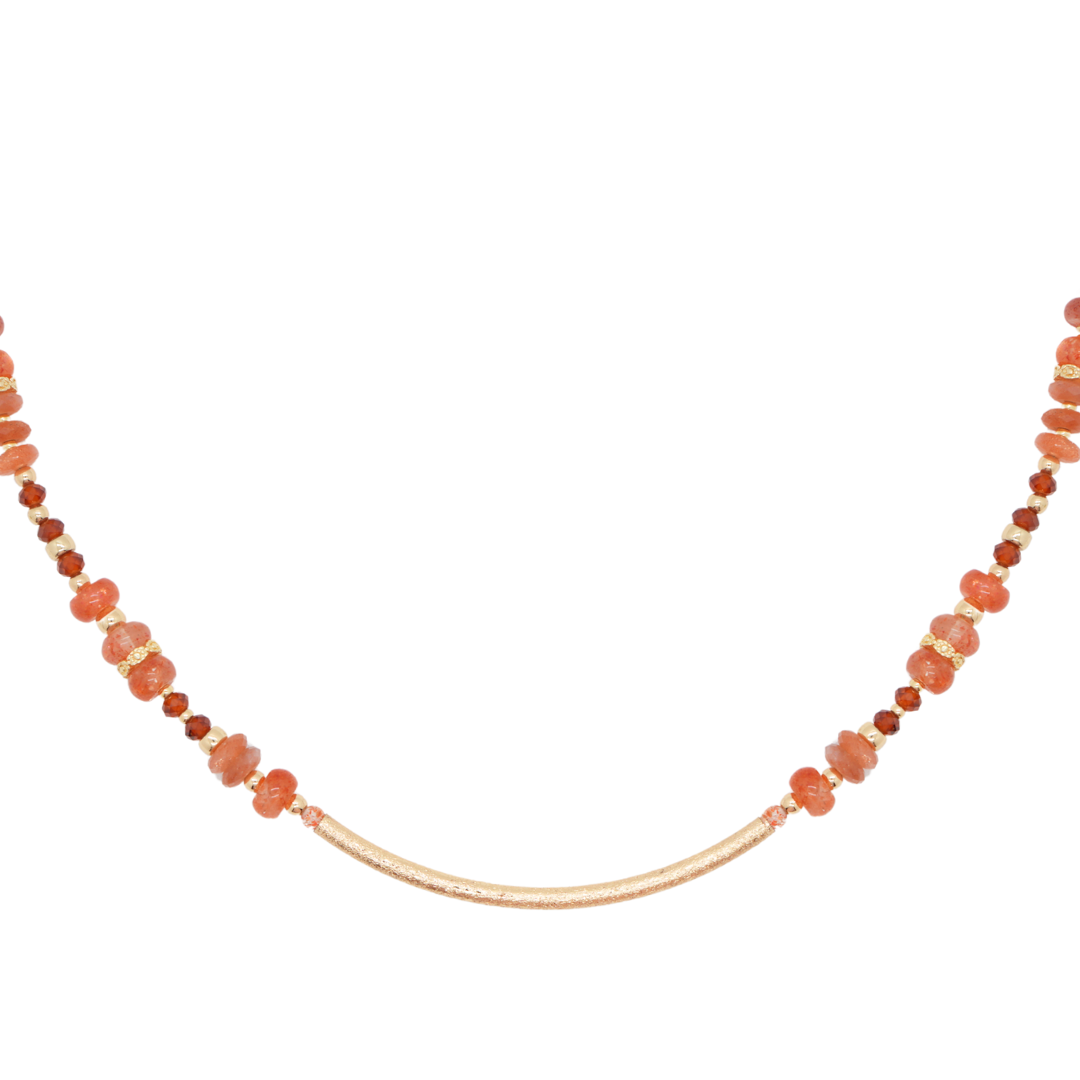 Solar Sunstone Necklace