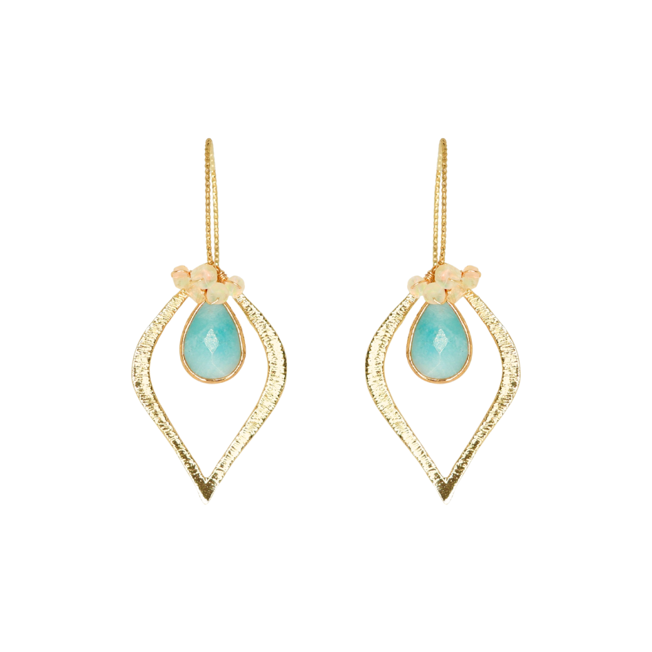 Oasis Amazonyte Earrings