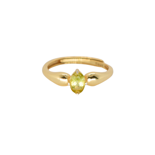 Evergreen Peridot Ring