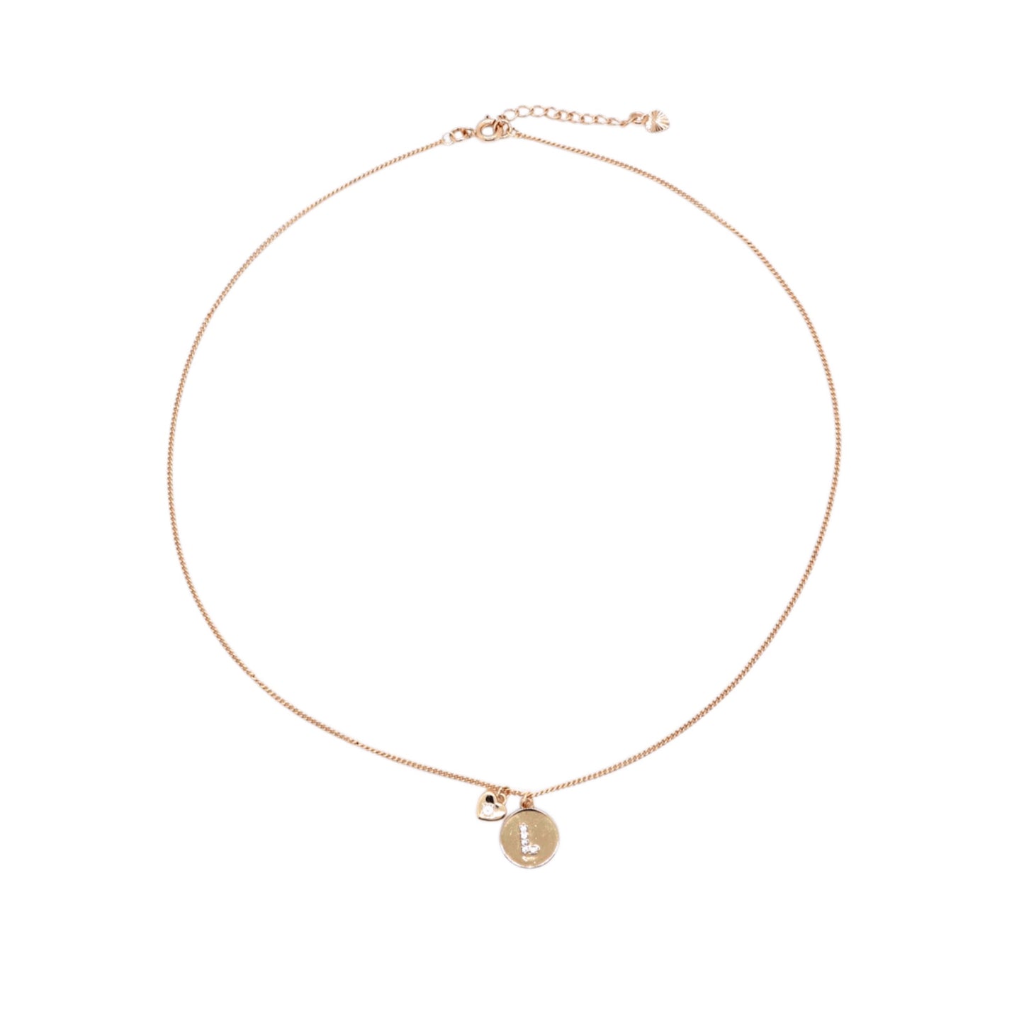 Letter Pendent Necklace