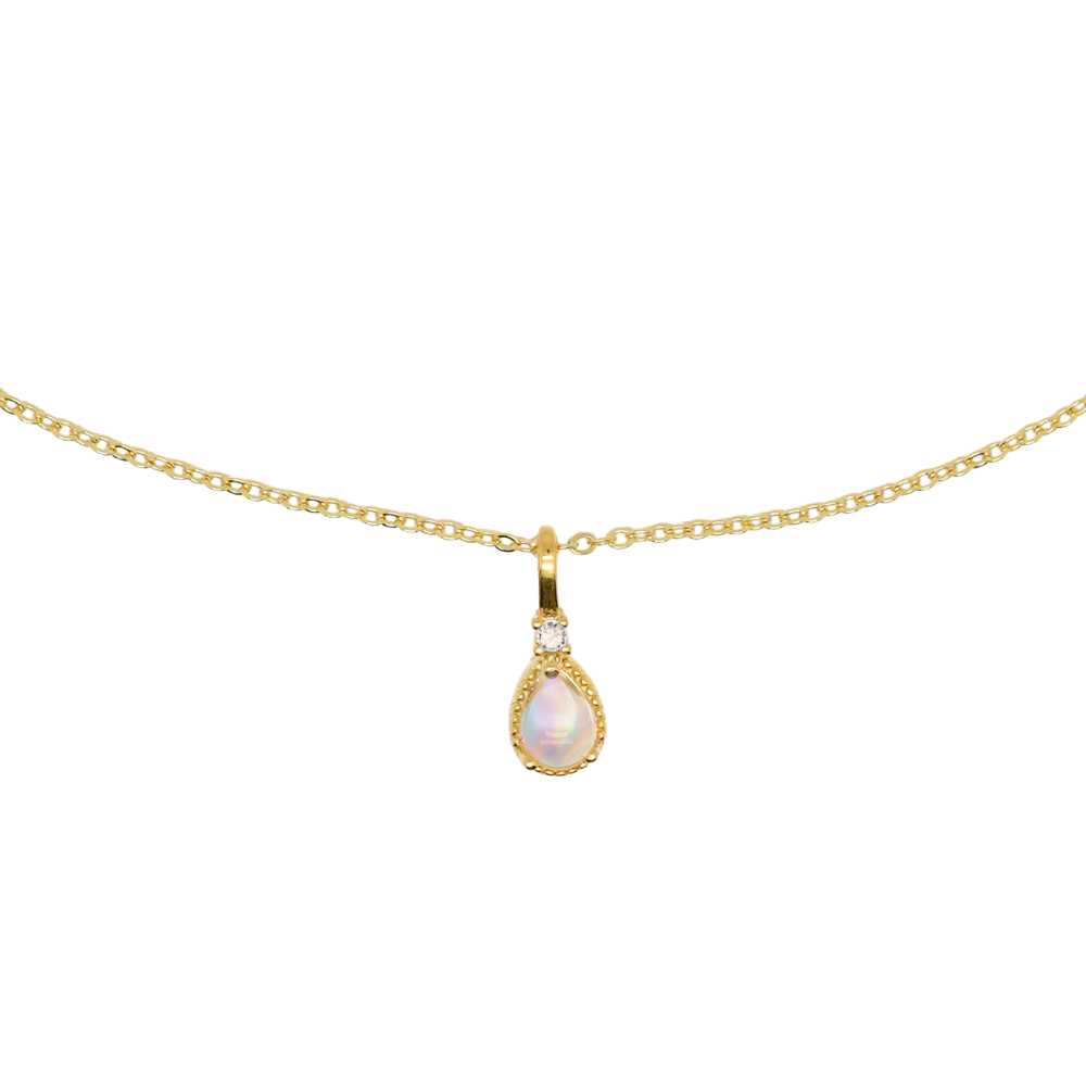 Dewdrop Opal Necklace