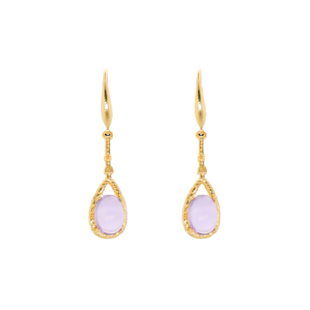 Dews Amethyst Earrings