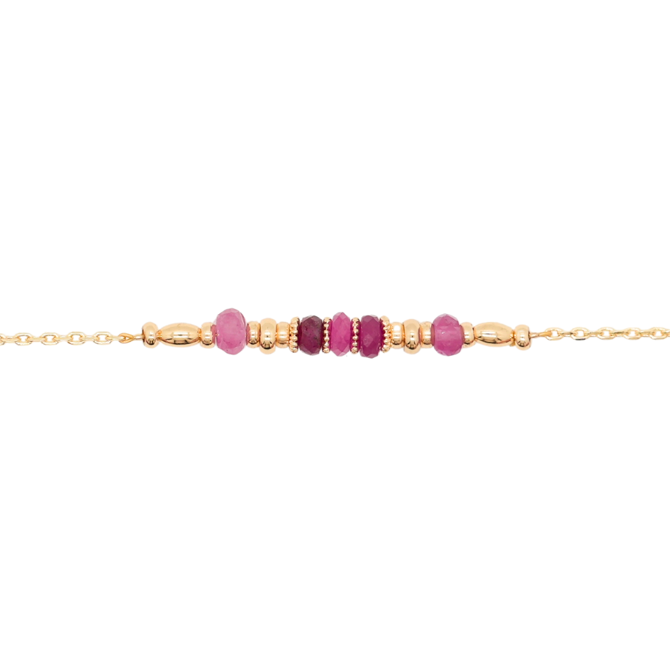 July Ruby Bracelet