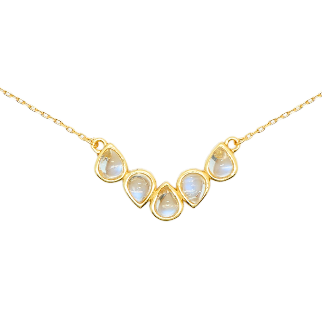 Dewy Moonstone Necklace