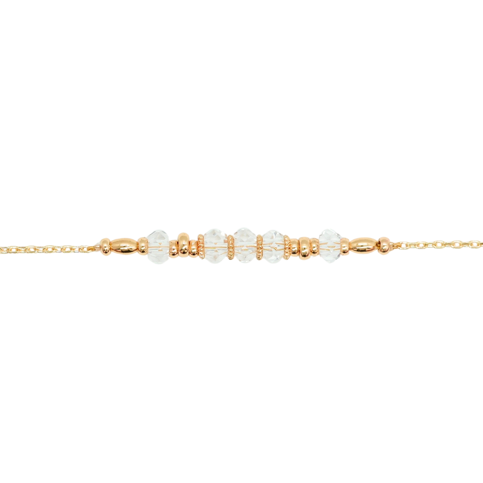 April Rock Crystal Bracelet
