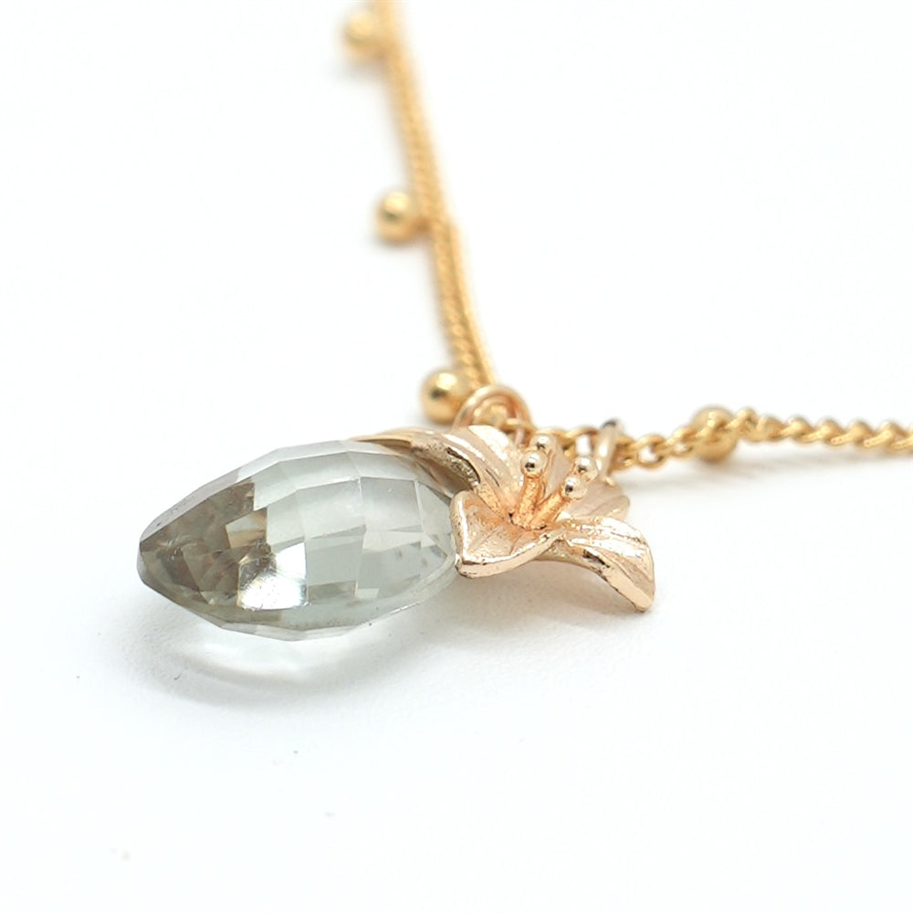 Blossom & Dew Prasiolite Necklace