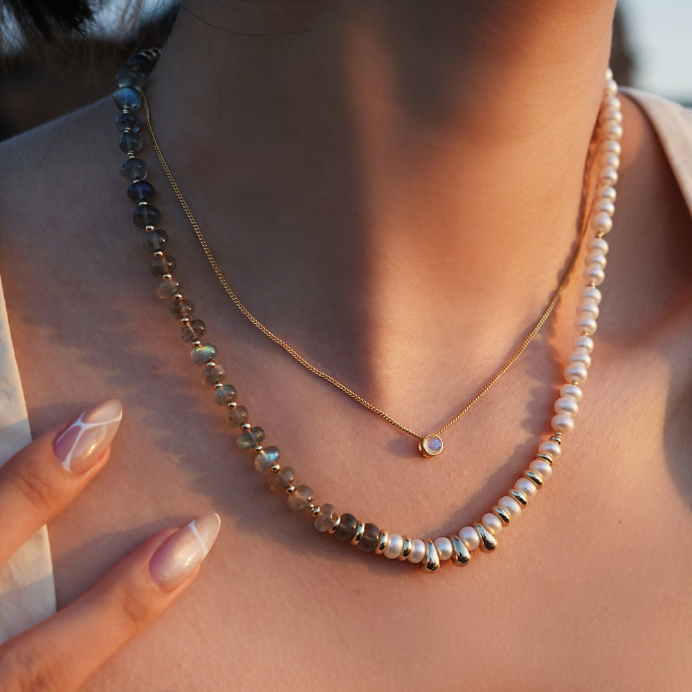 Eclipse Labradorite Necklace
