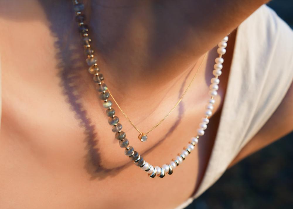 Eclipse Labradorite Necklace