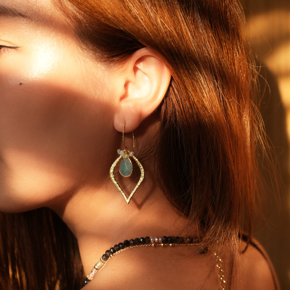Oasis Amazonyte Earrings