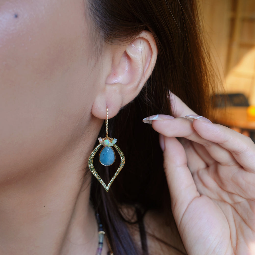 Oasis Amazonyte Earrings