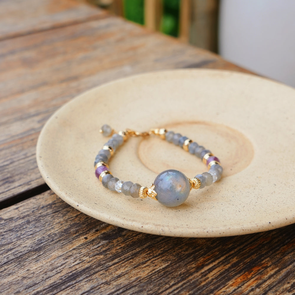 Aura Labradorite Bracelet