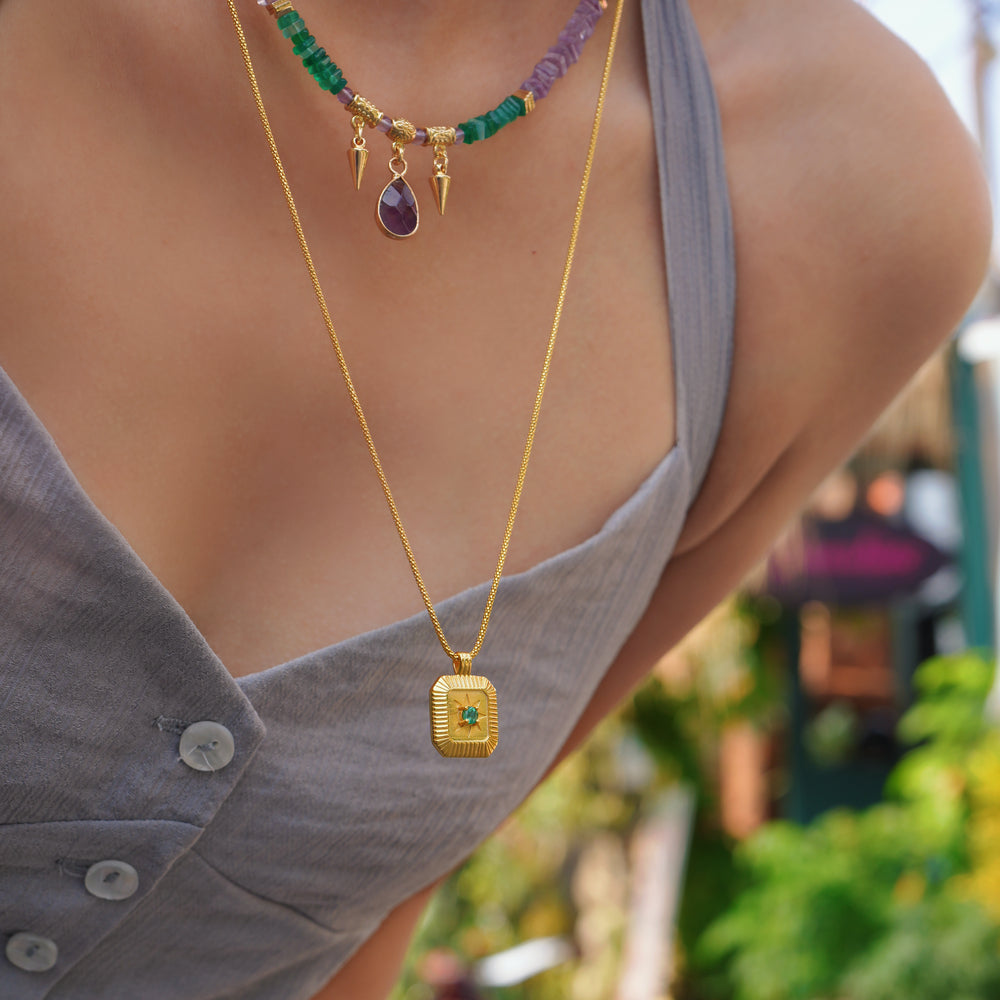 Royal Emerald Necklace