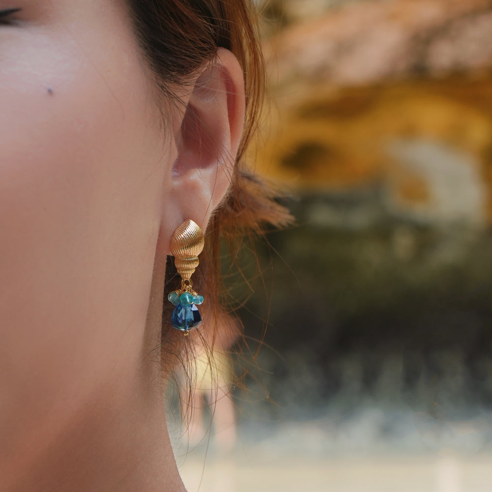 Ocean's Blue Earrings