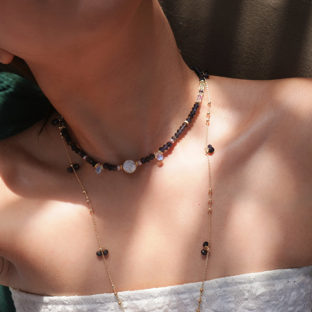 Midnight Lolite Necklace