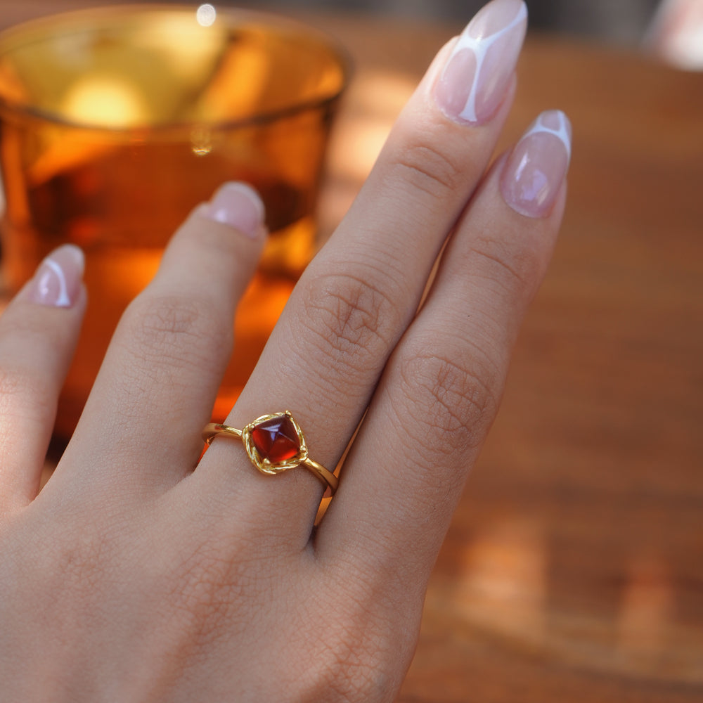 Solar Spessartine Ring