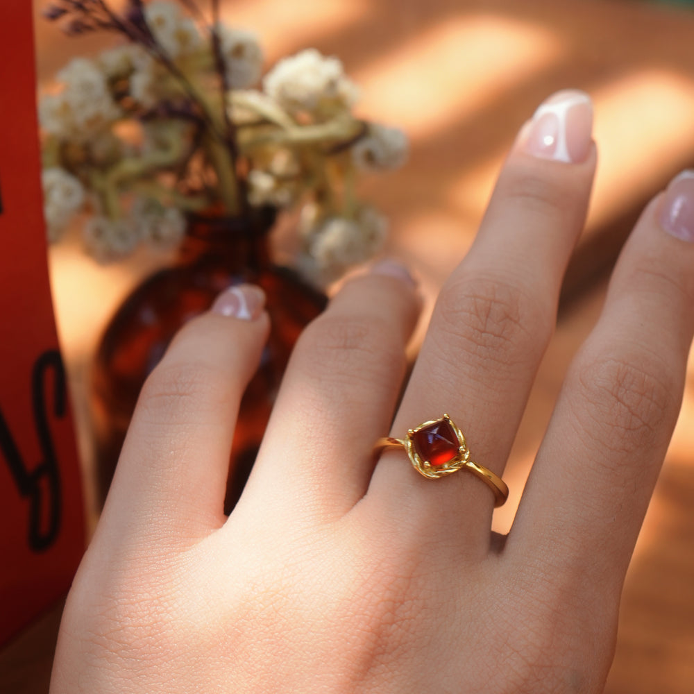 Solar Spessartine Ring