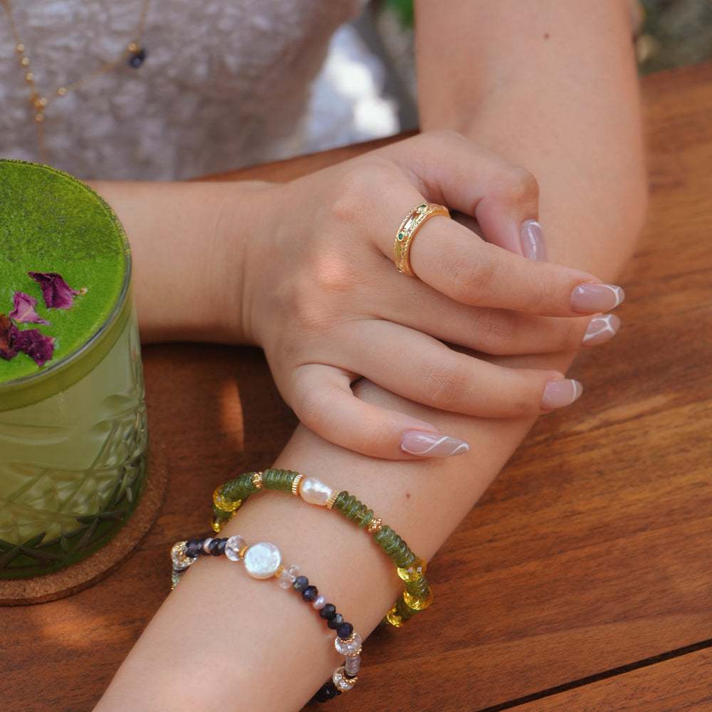 Midnight Lolite Bracelet