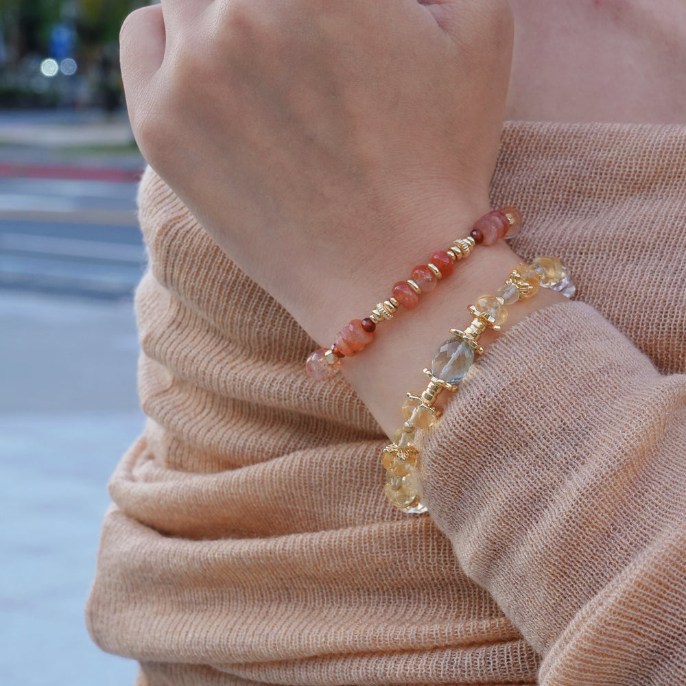 Solar Sunstone Bracelet