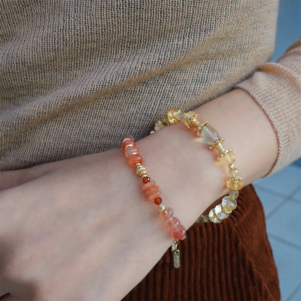 Solar Sunstone Bracelet