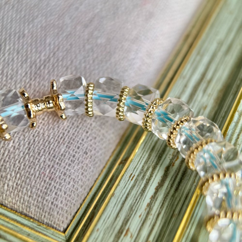 Divine Rock Crystal Bracelet
