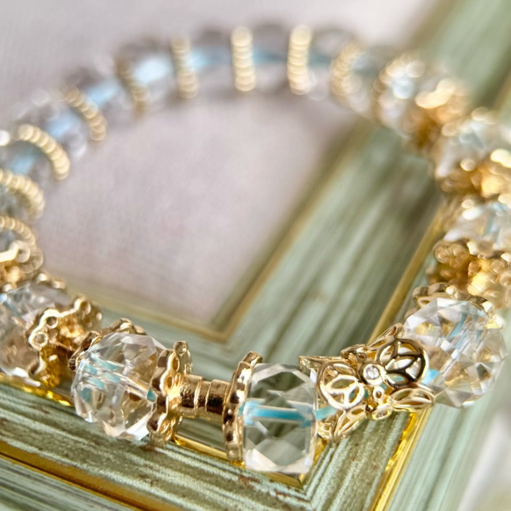 Divine Rock Crystal Bracelet