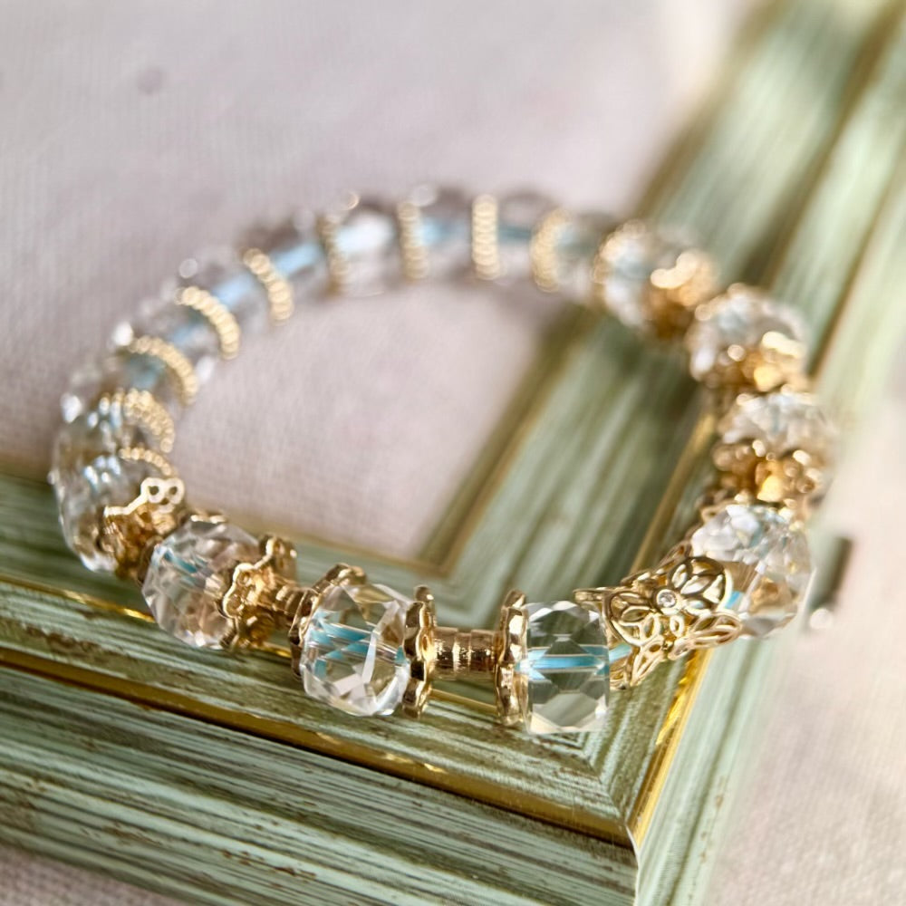 Divine Rock Crystal Bracelet