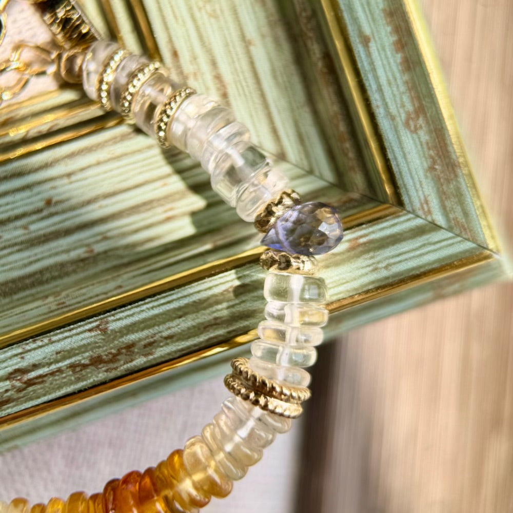 Gradient Citrine Bracelet