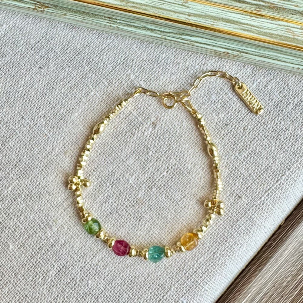 Candy Color Tourmaline Bracelet