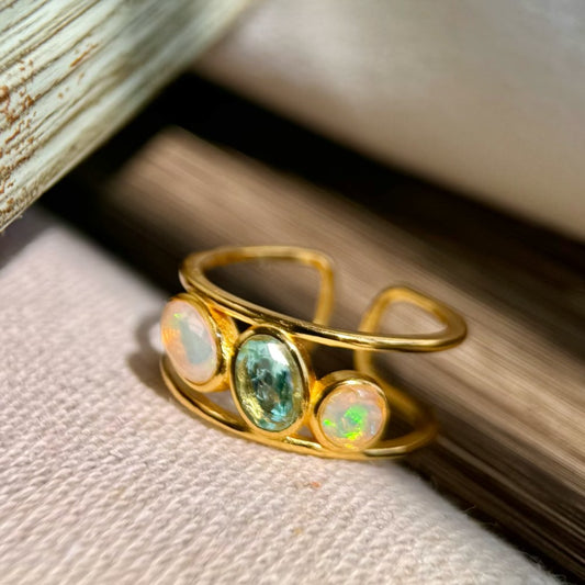 Dreamy Apatite Ring