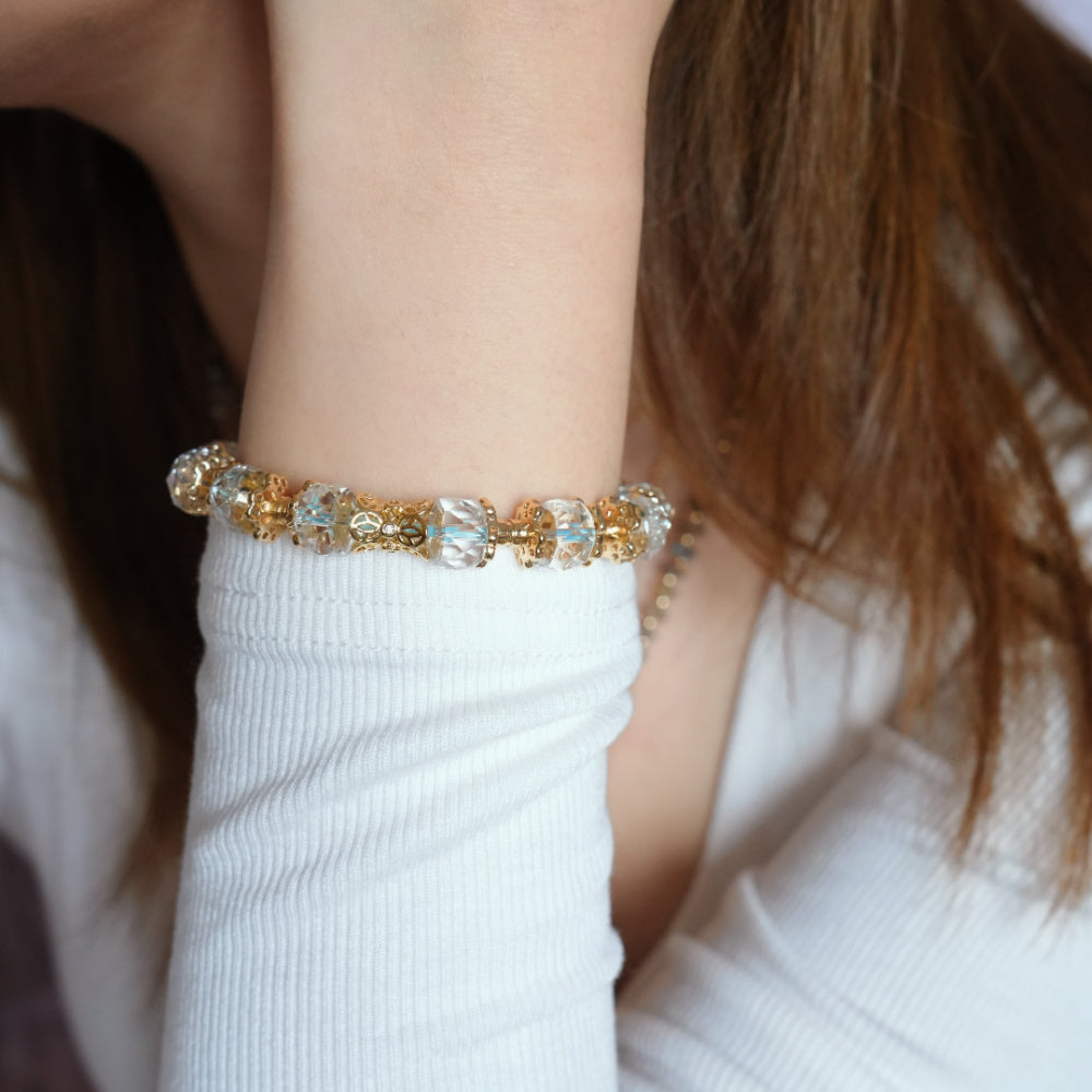 Divine Rock Crystal Bracelet
