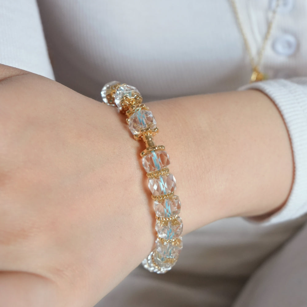 Divine Rock Crystal Bracelet