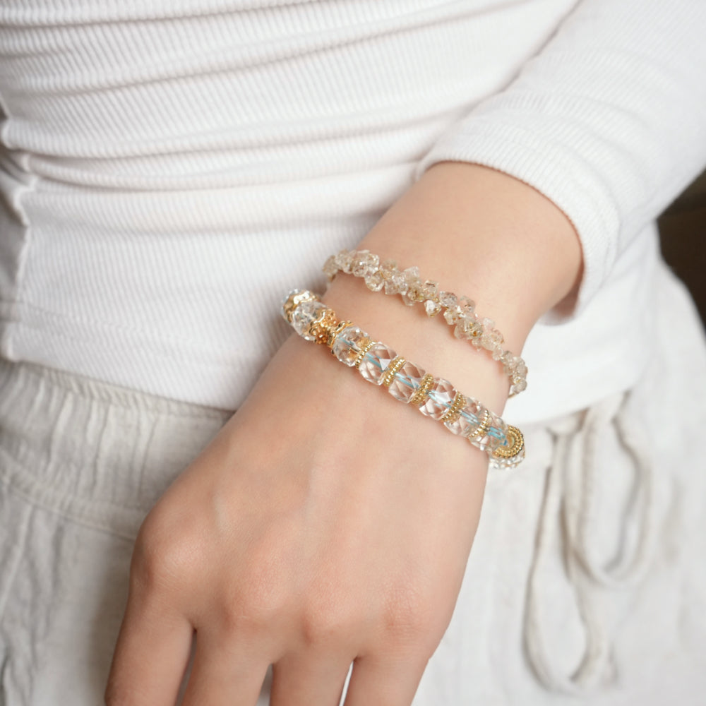 Divine Rock Crystal Bracelet