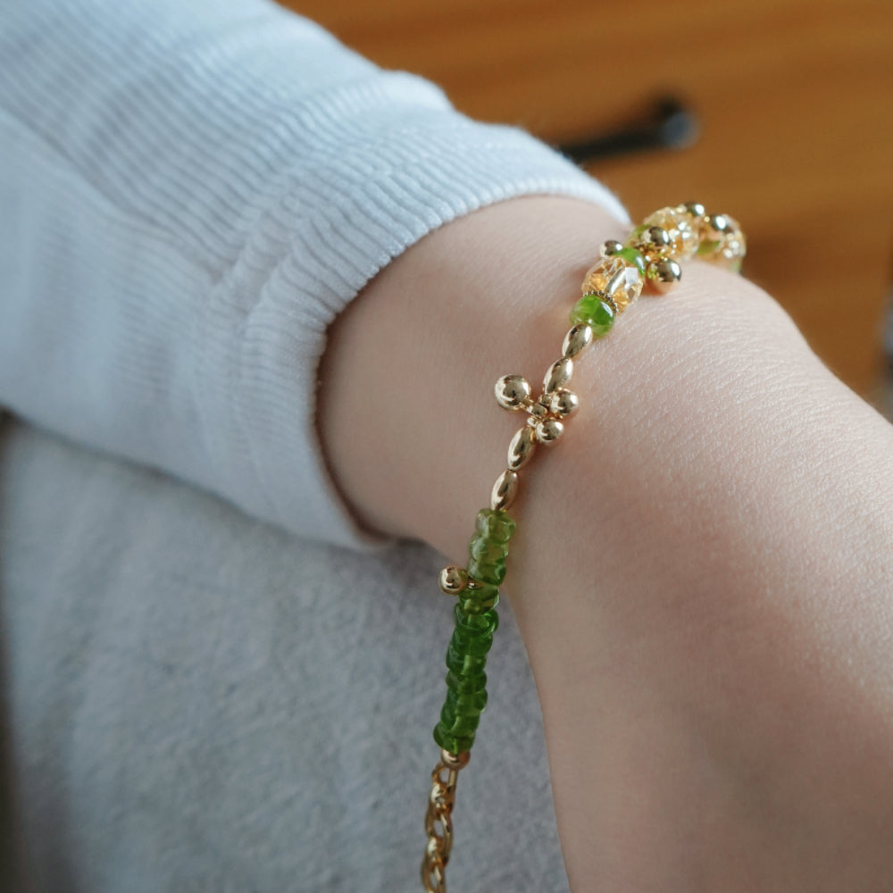 Lola Peridot Bracelet