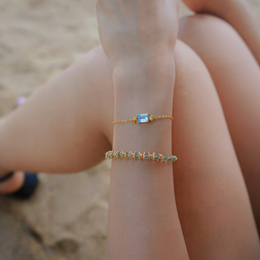 Cosmic Ocean Fluorite Bracelet