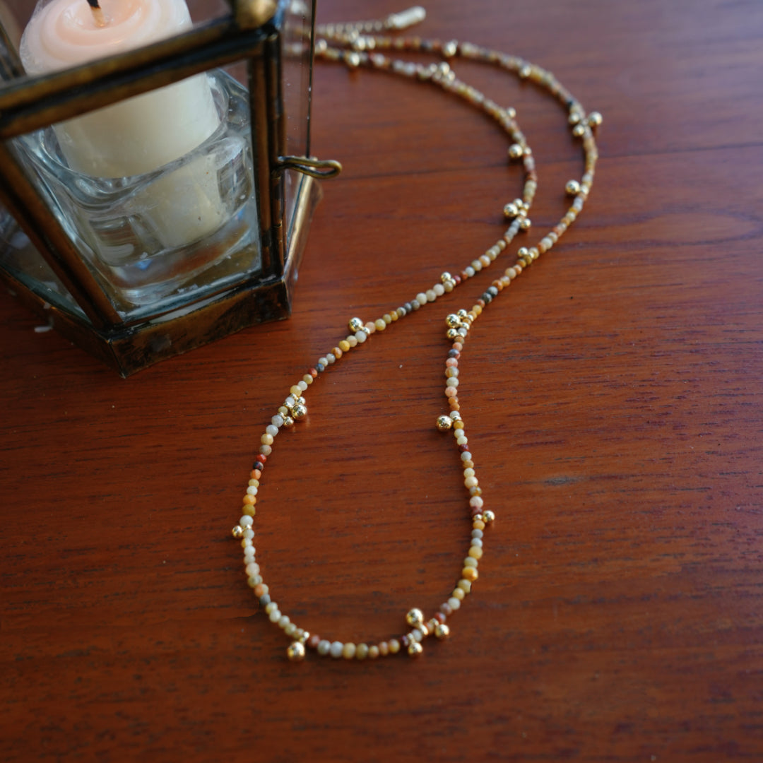 Wild Lace Agate Necklace