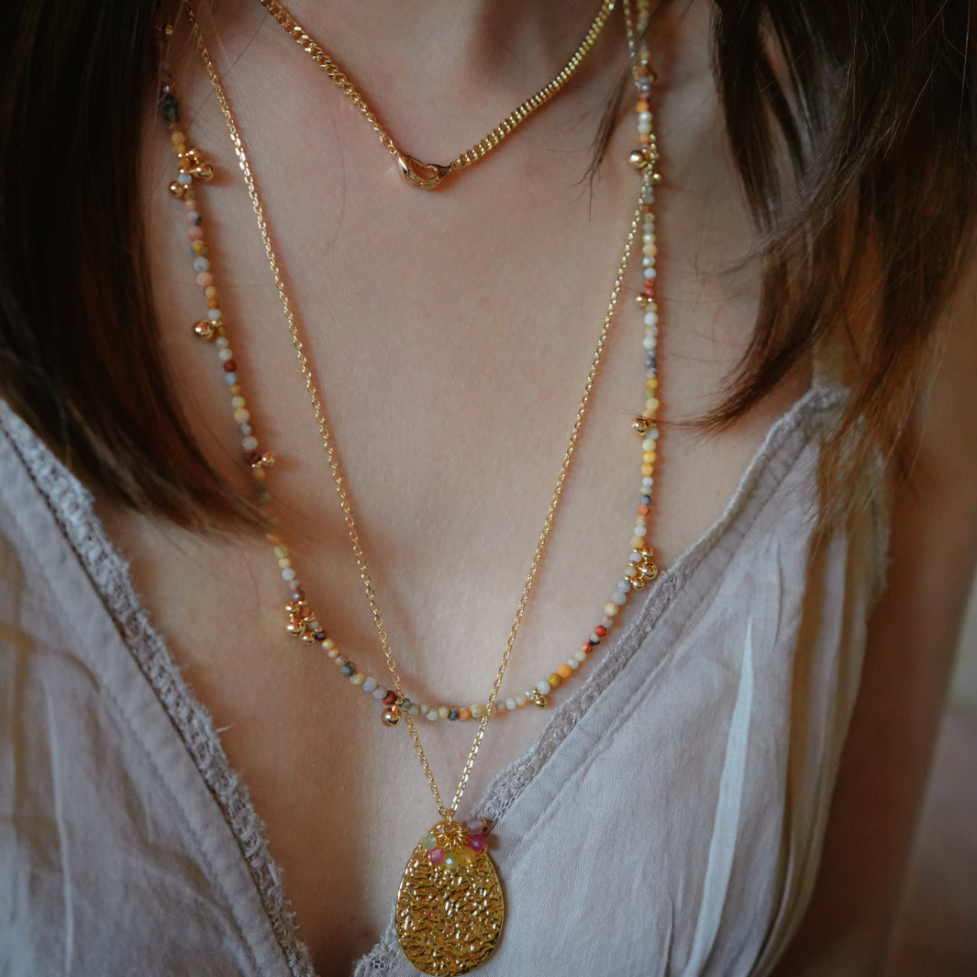 Wild Lace Agate Necklace