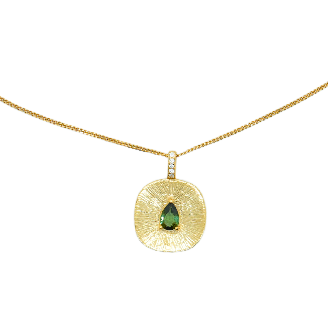 Forest Tourmaline Necklace