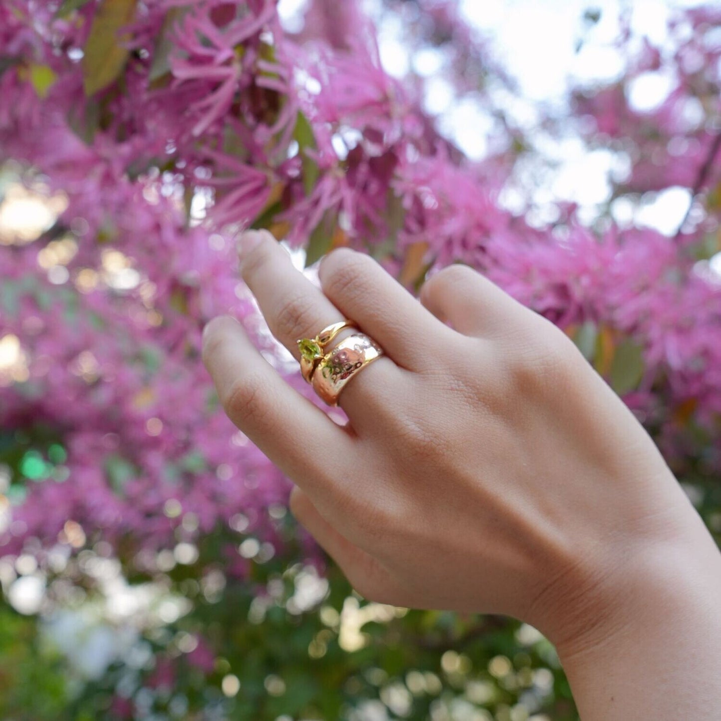 Evergreen Peridot Ring