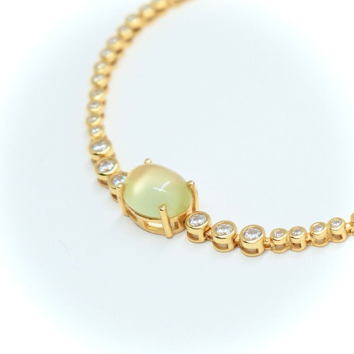 Exquisite Prehnite Bracelet