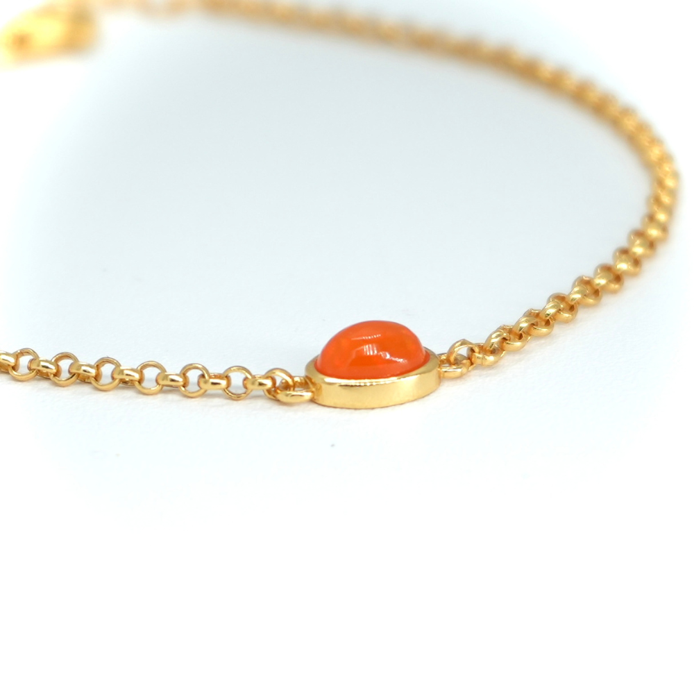 Fiery Opal Bracelet