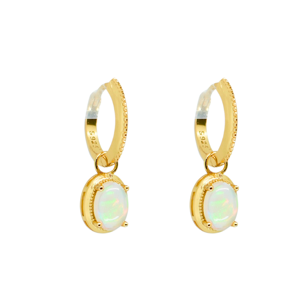 Paige Opal Earrings