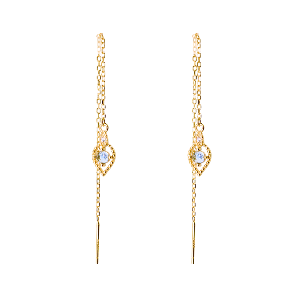 Chic Tanzanite Earrings