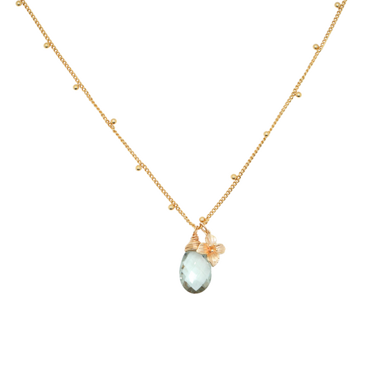 Blossom & Dew Prasiolite Necklace