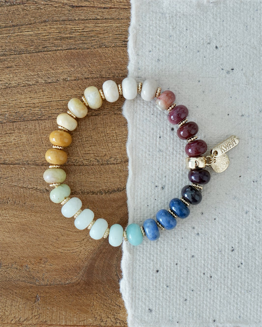Rainbow Stone Bracelet