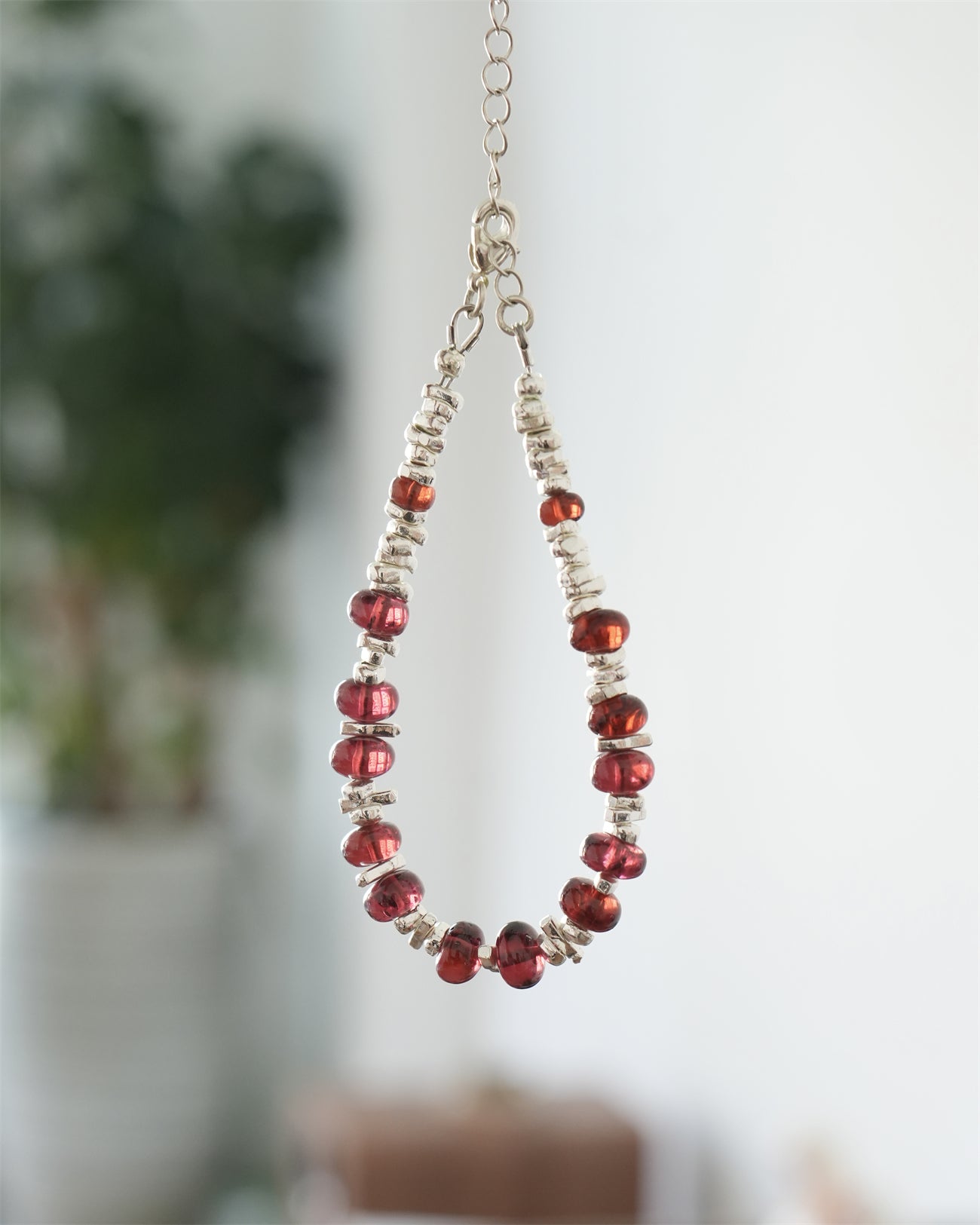 Slow Burn Garnet Bracelet