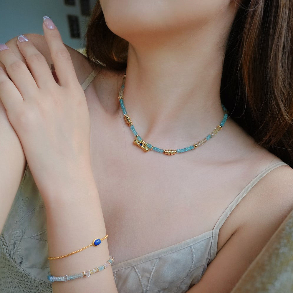 Seasalt Apatite Necklace