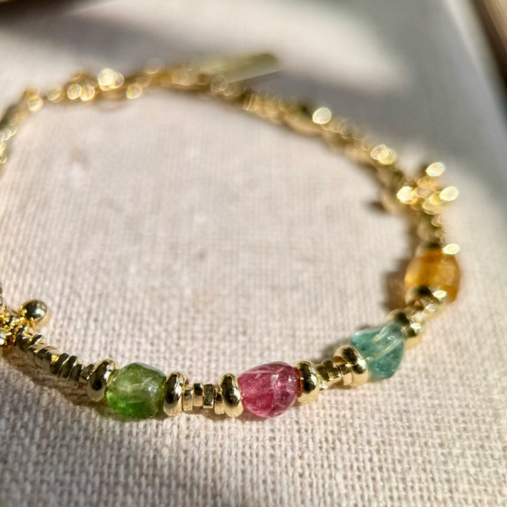 Candy Color Tourmaline Bracelet